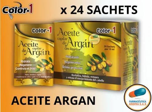 ACEITE DE ARGAN SACHET X 15ML